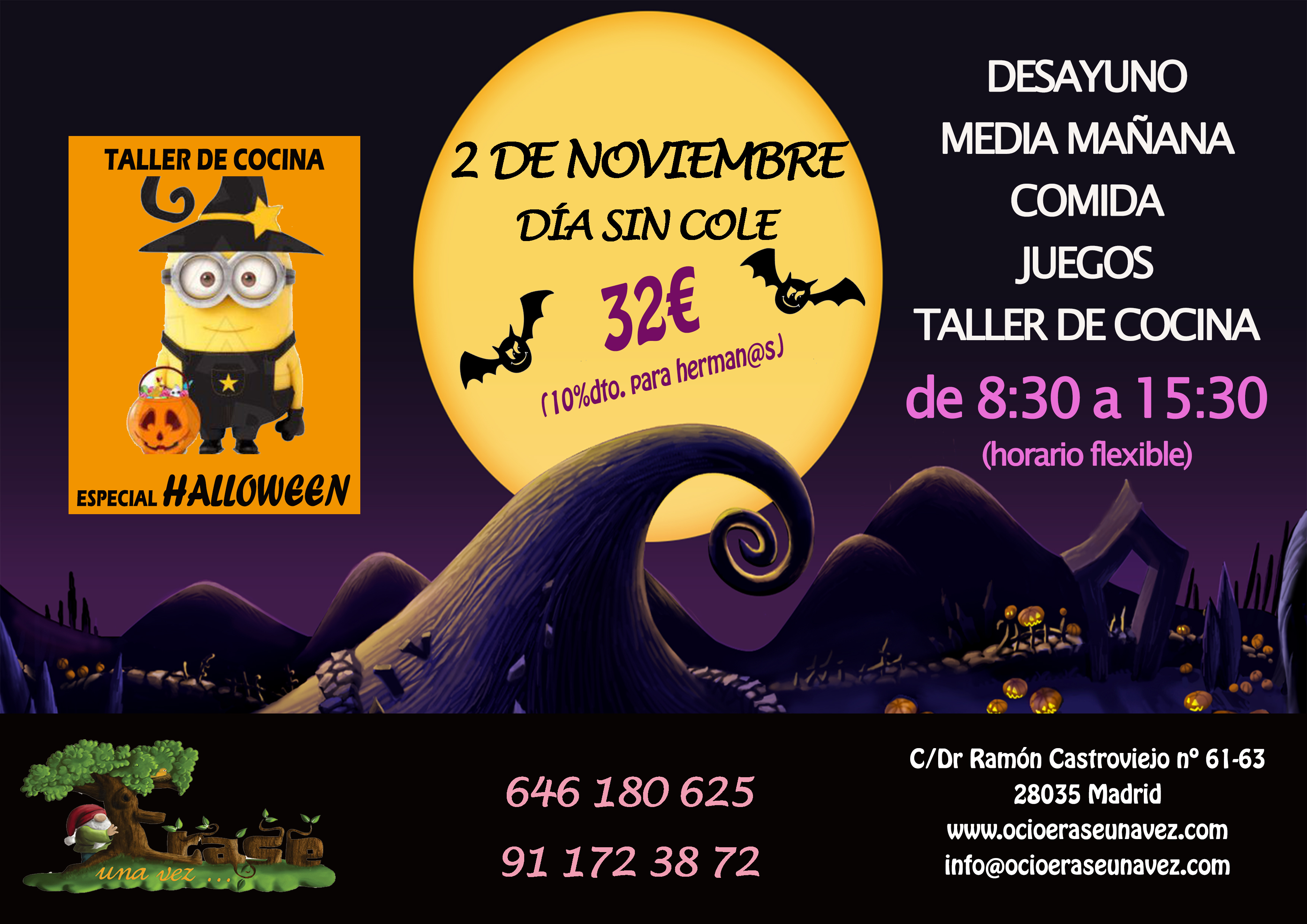 ERASE DÍA SIN COLE HALLOWEEN