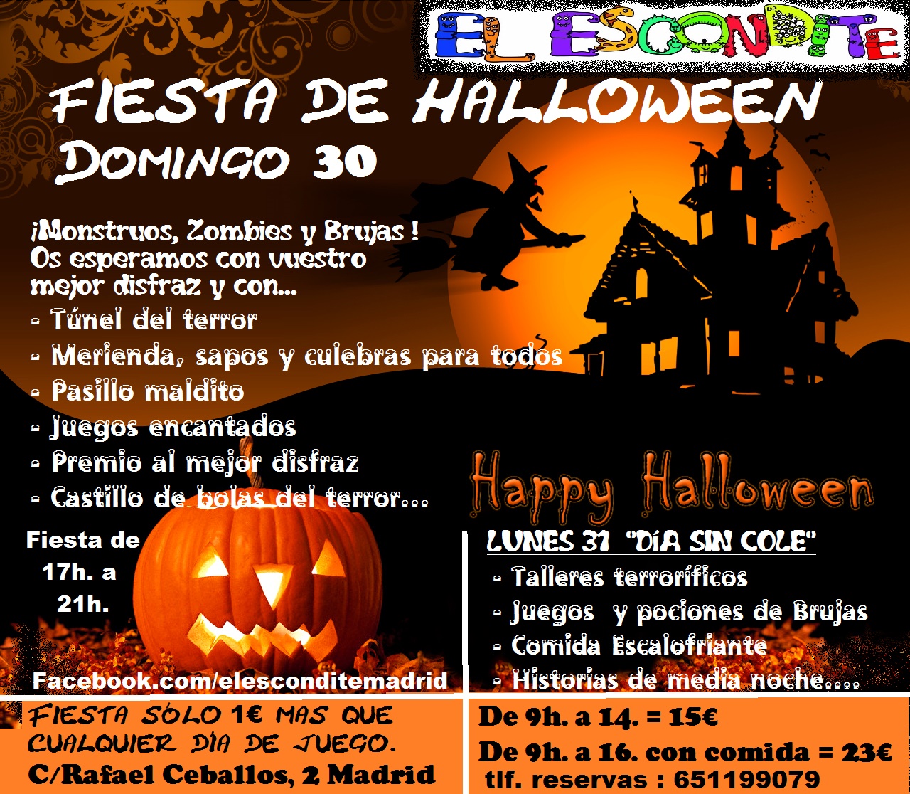 cartel-halloween-el-escondite