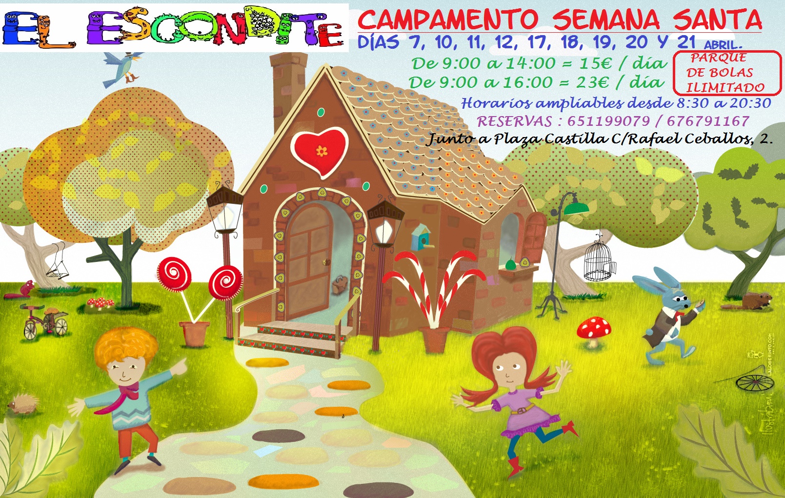 campamento semana santa 2017