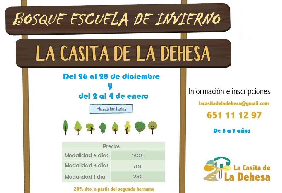 Cartela Casita de la Dehesa