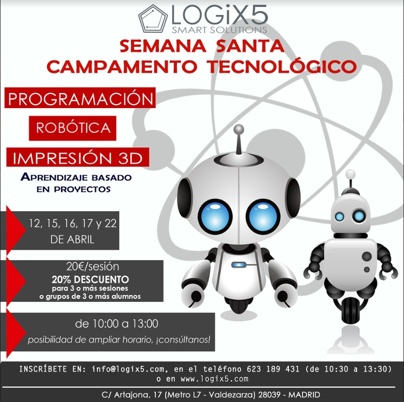 LOGIX5 ROBOTICA SEMANA SANTA 2019