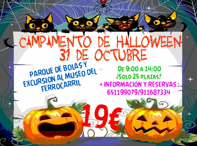 Campamento Halloween EL Escondite