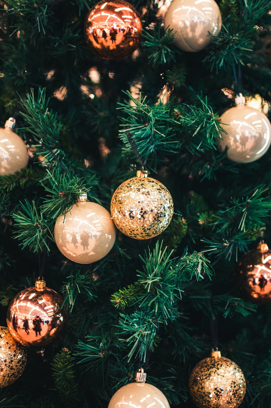 photo of christmas balls